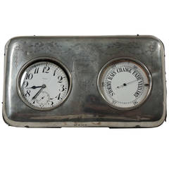 Barometer in English Silver