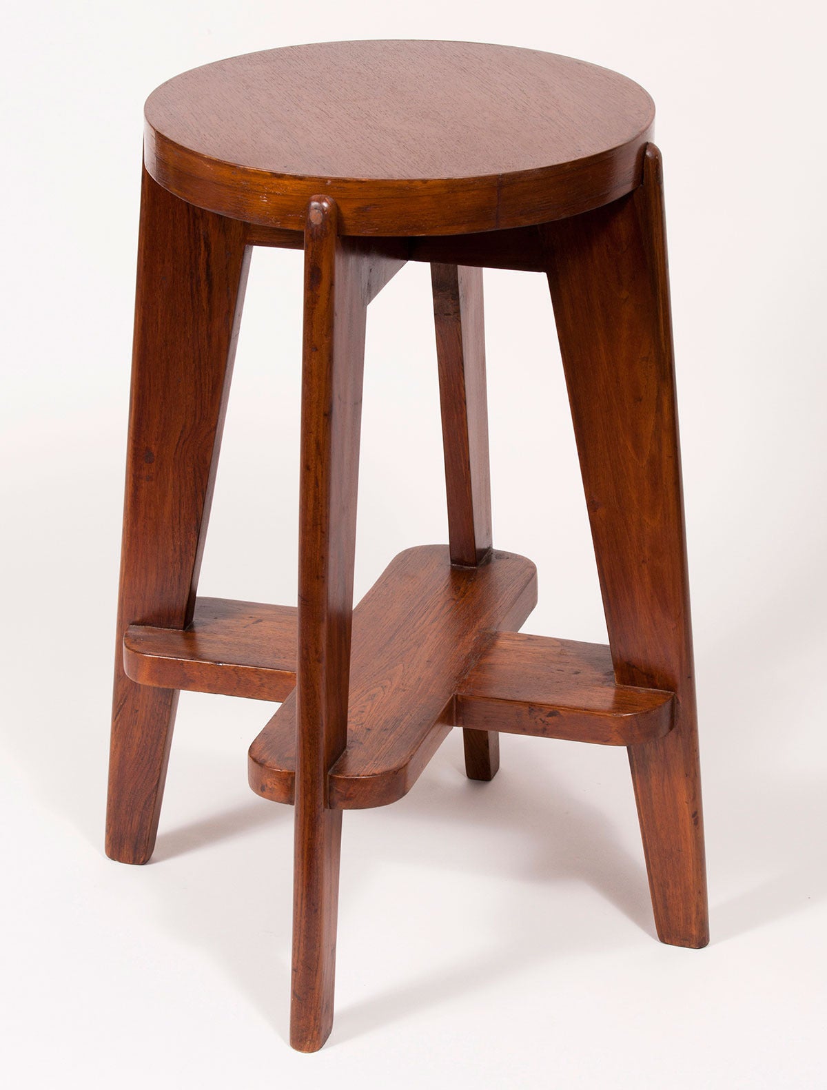 Indian Pierre Jeanneret Stool