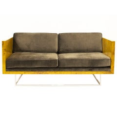 Milo Baughman Settee