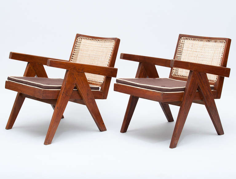 Pierre Jeanneret Lounge Chairs 1