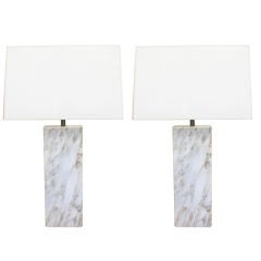 Nessen Marble Lamps