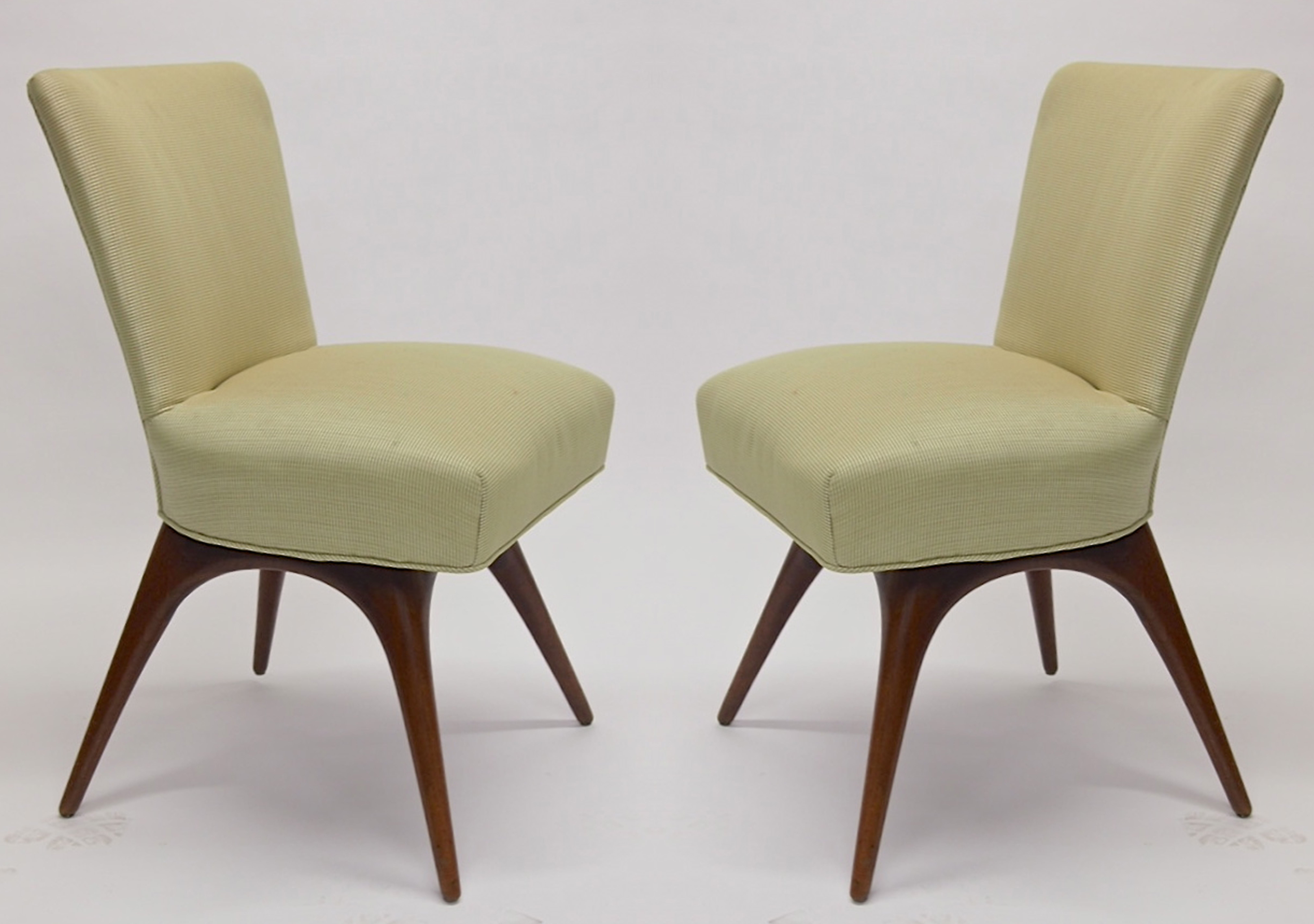 Pair of Chairs by Vladimir Kagan for Dryfis circa1950 American