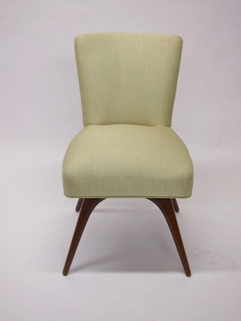 Mid-20th Century Pair of Chairs by Vladimir Kagan for Dryfis circa1950 American