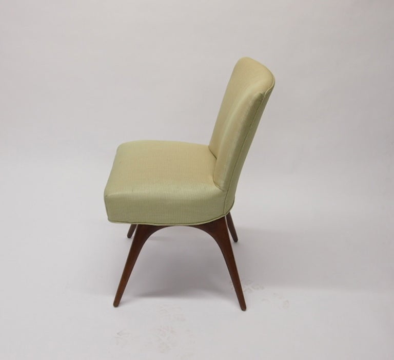 Mid-Century Modern Pair of Chairs by Vladimir Kagan for Dryfis circa1950 American