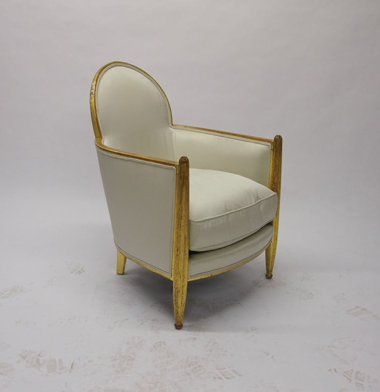 Pair of Chairs by Paul Follot French Deco circa 1930 2