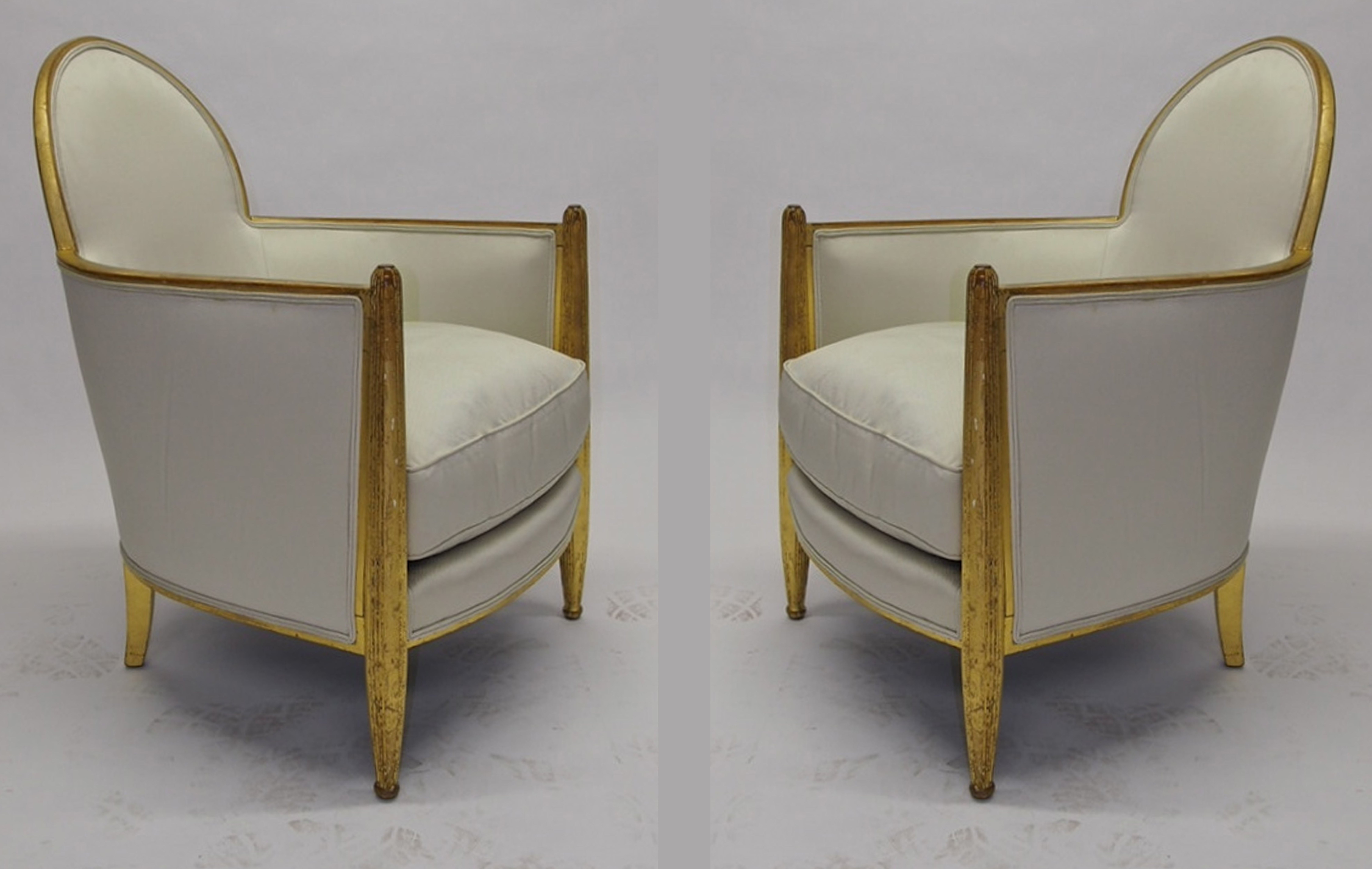 Pair of Chairs by Paul Follot French Deco circa 1930