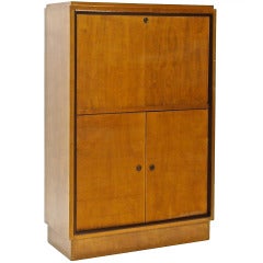 French Deco Ladies Secretary, Chest in Wood Circa 1930 6