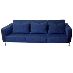 Sofa by De Sede Newly Upholstered in 2012 Switzerland Circa 1970