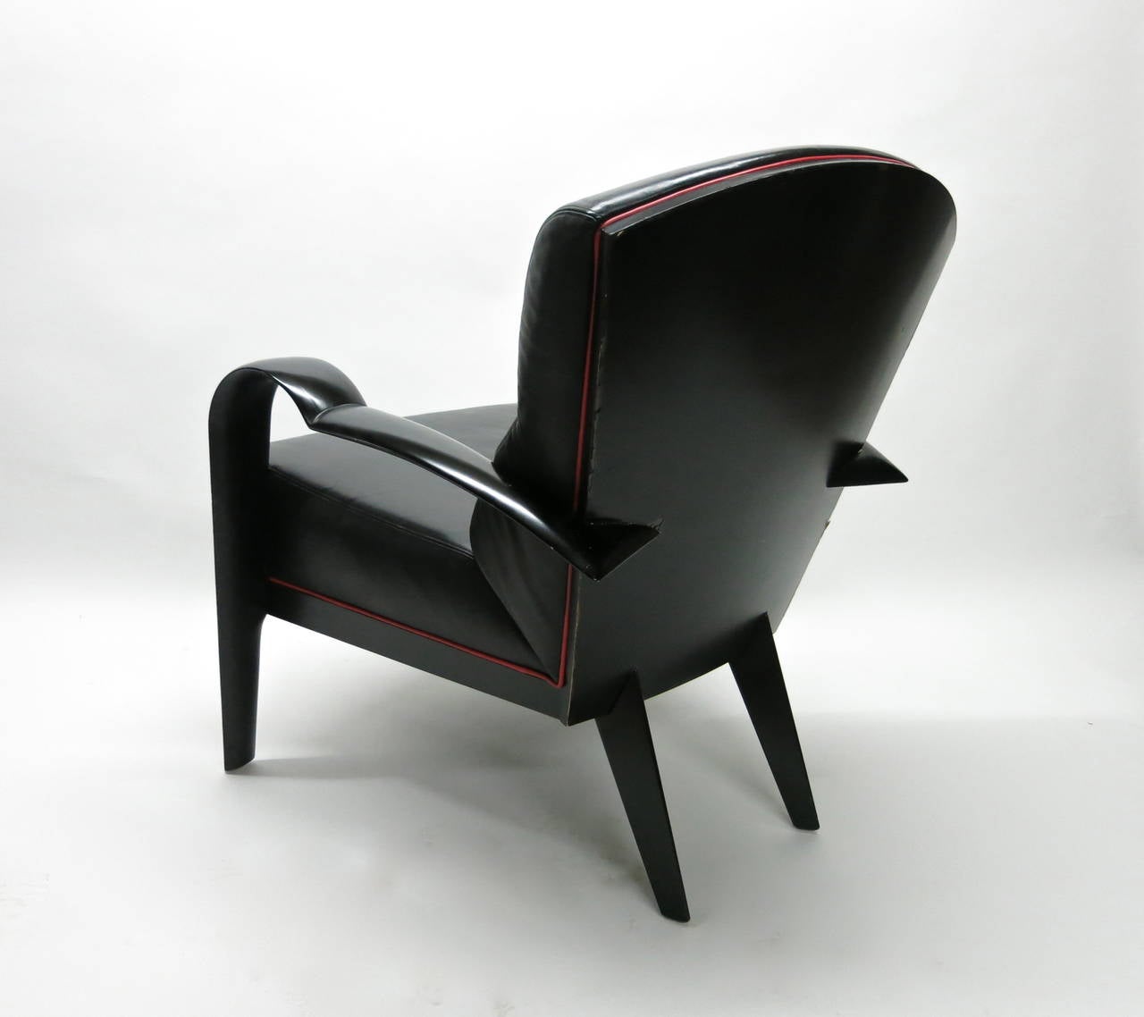 Gertrude Chair and Ottoman by Adam Tihany for Pace Collection 1