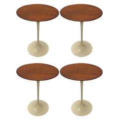 Four Eero Saarinen Side Tables Made for Xerox circa 1960 American