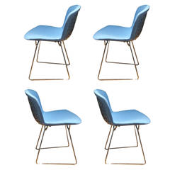 Four Side or Dining Chairs by Harry Bertoia for Knoll