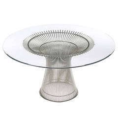 Wire Series Dining Table by Warren Platner for Knoll Italy