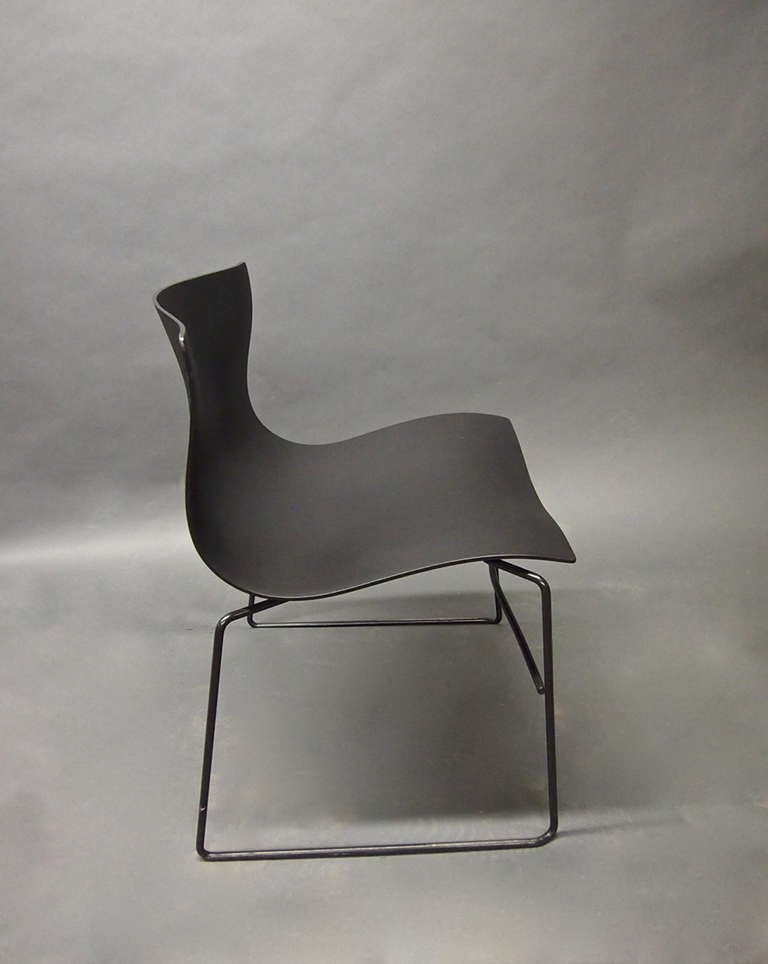 12 Stacked Handkerchief Chairs by Vignelli Design for Knoll in 1983 American In Good Condition In Jersey City, NJ