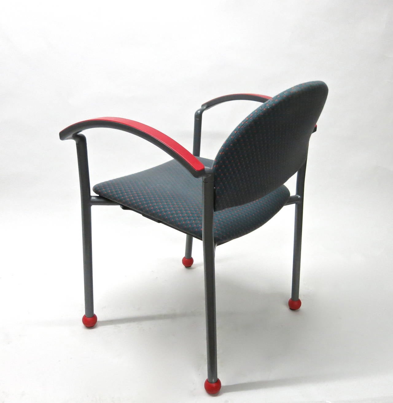 SIx Bola Arm Chairs, American 1