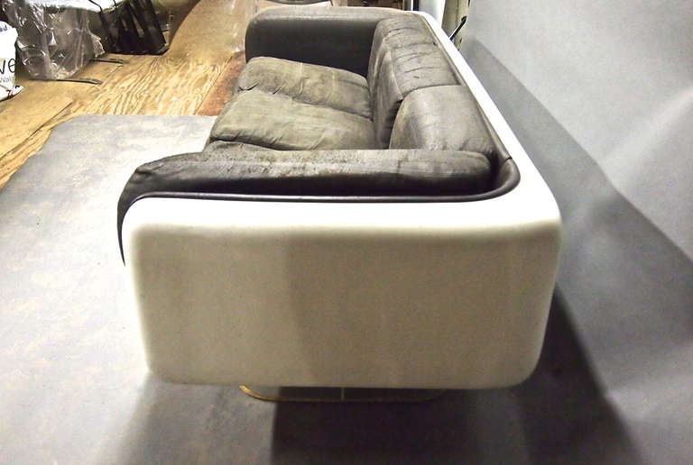 American Sofa Chair and Coffee Table by Warren Platner for Steelcase Original C. 1960 USA