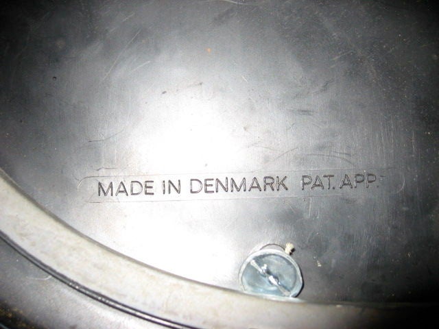 Mid-20th Century Pair Of Desk Chairs Signed Jorgen Rasmussen, Made In Denmark