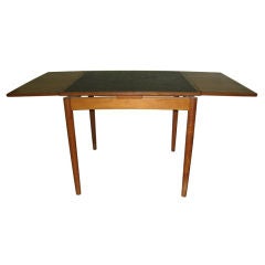 1950"s Game Table with Reversible Extending top