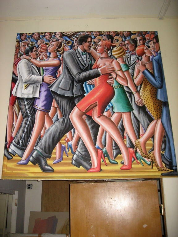 pj crook paintings for sale