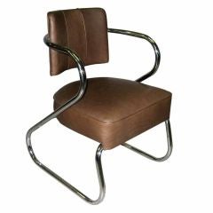 Desk Chair by Gilbert Rohde American 1930's