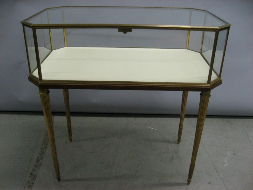 Mid-20th Century Bronze Display Case French circa 1930's