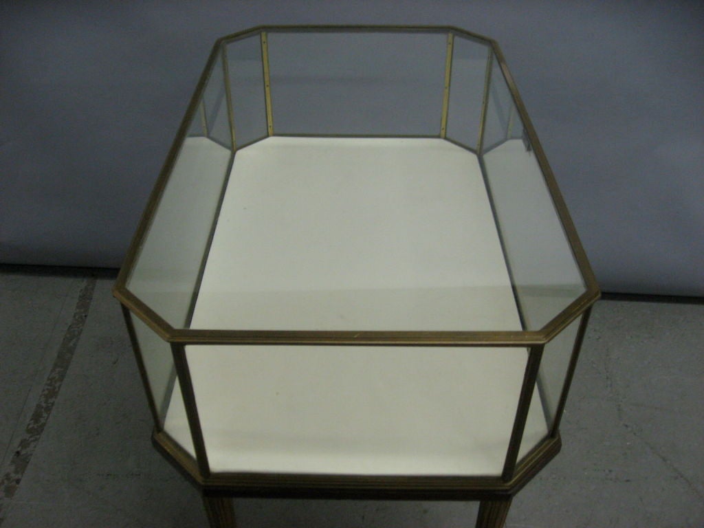 Bronze Display Case French circa 1930's 2