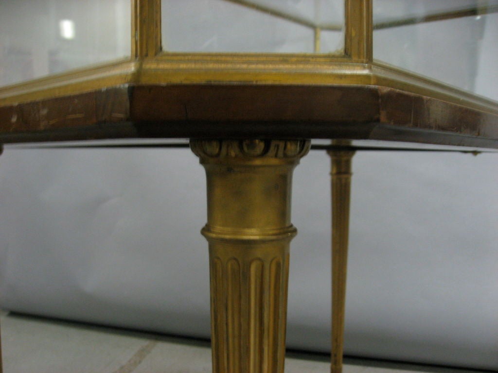 Bronze Display Case French circa 1930's 3