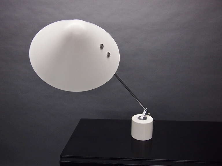 Danish Desk Lamp by Jorgan Gammelgaard for and Labeled Design Forum C. 1983 Denmark For Sale