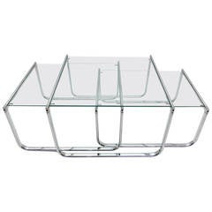 Nesting Tables Made in Italy Circa 1970