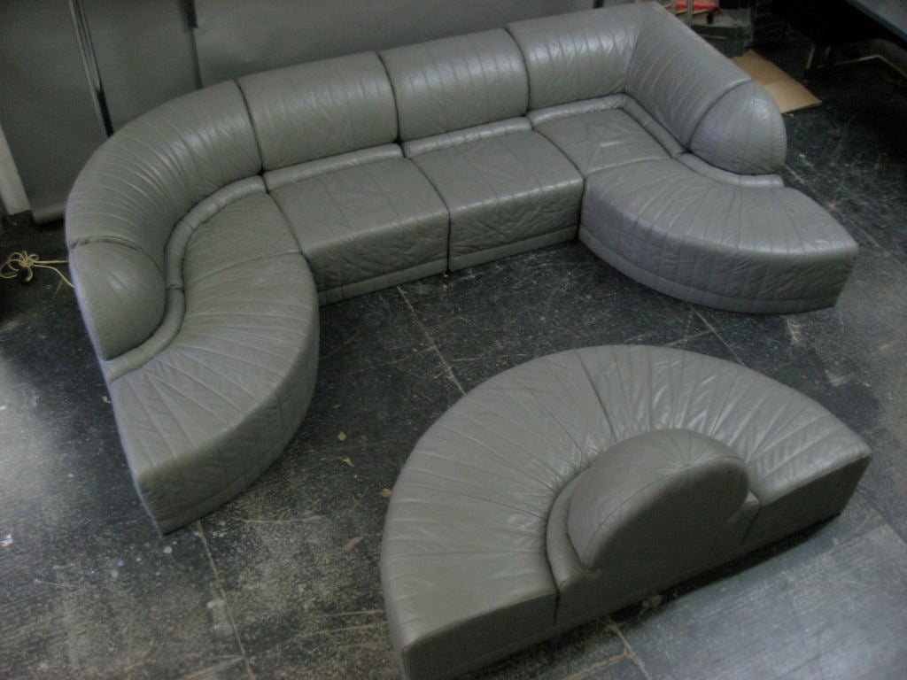 20th Century Sectional Sofa By Roche Bobois 1985 Italy