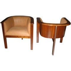 Pair of Chairs by Hans Von Klier Italian circa 1965