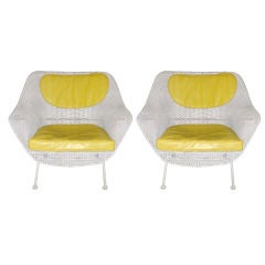 Pair of Lounge Chairs by Russell Woodard American Circa 1950