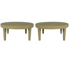 Used Pair of Coffee Tables by Samuel Marx for Quigley American 1940's