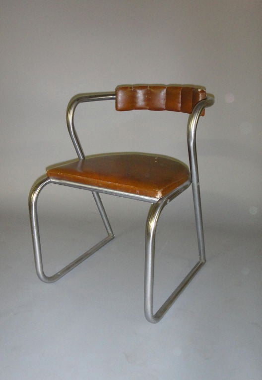 Desk Chair by Lloyds American Circa 1930 In Good Condition In Jersey City, NJ