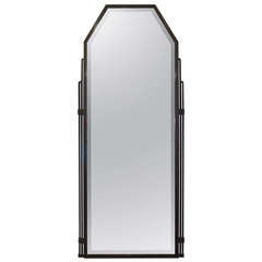 Full Length Mirror Hand Hammered After Raymond Subes Circa 1920 France
