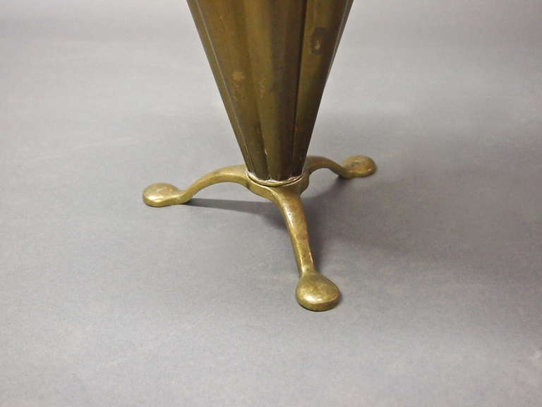 Sculptural Umbrella Stand made in France circa 1940 In Excellent Condition In Jersey City, NJ