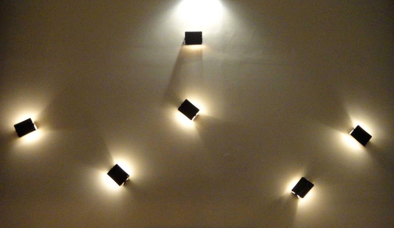Six Sconces in the Style of Charlotte Perriand C. 1985 Made in France 1