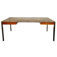 Desk by Gordon Bunshaft Manufactured by Knoll for SOM Architect Chase Bank 1