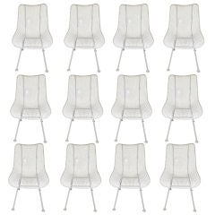 Twelve Woodard Chairs American Circa 1950