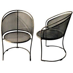 Set of Ten Chairs American Circa 1960
