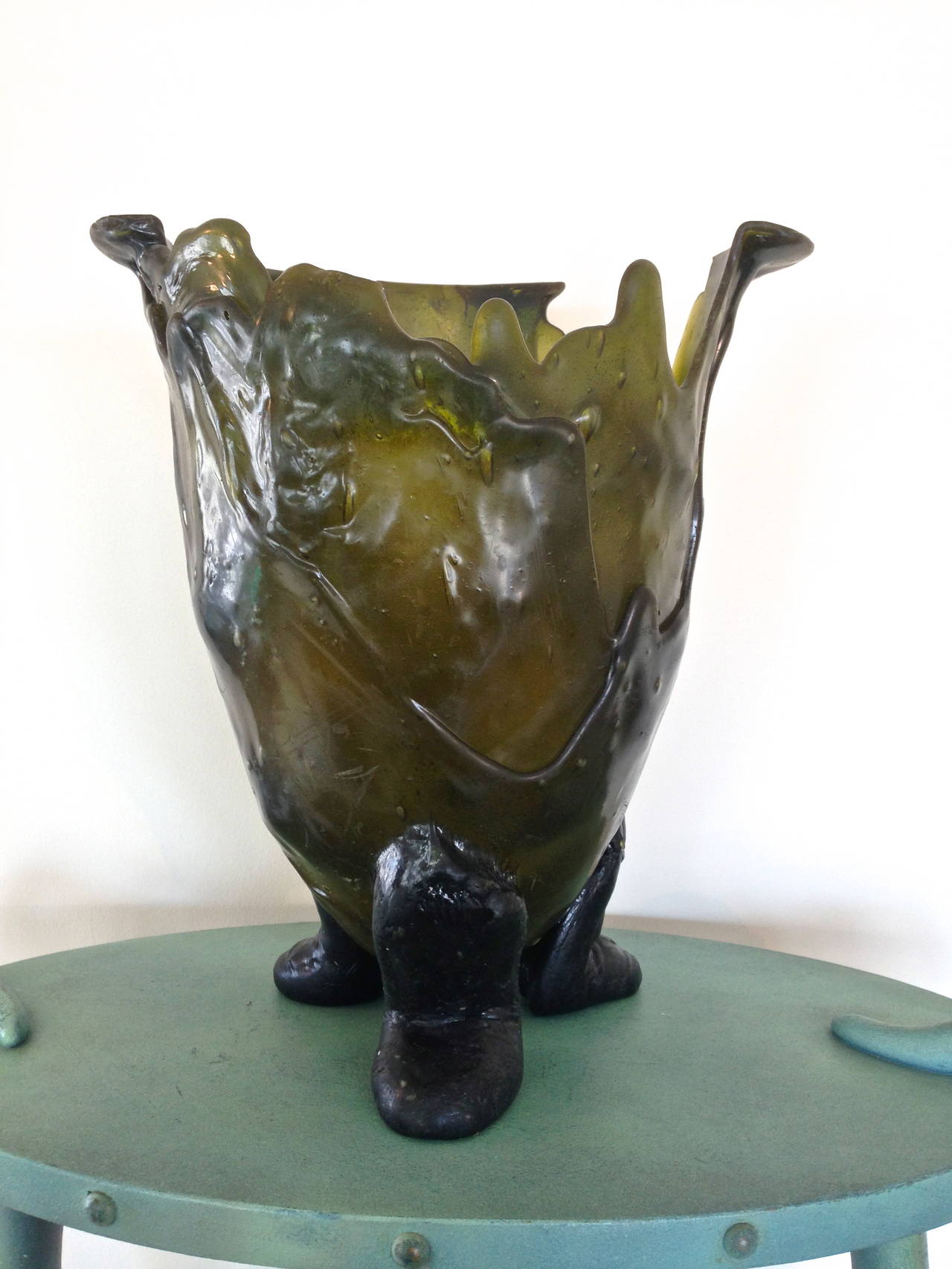 Late 20th Century Green Amazonia Vase by Gaetano Pesce for Fish Design, 1990s