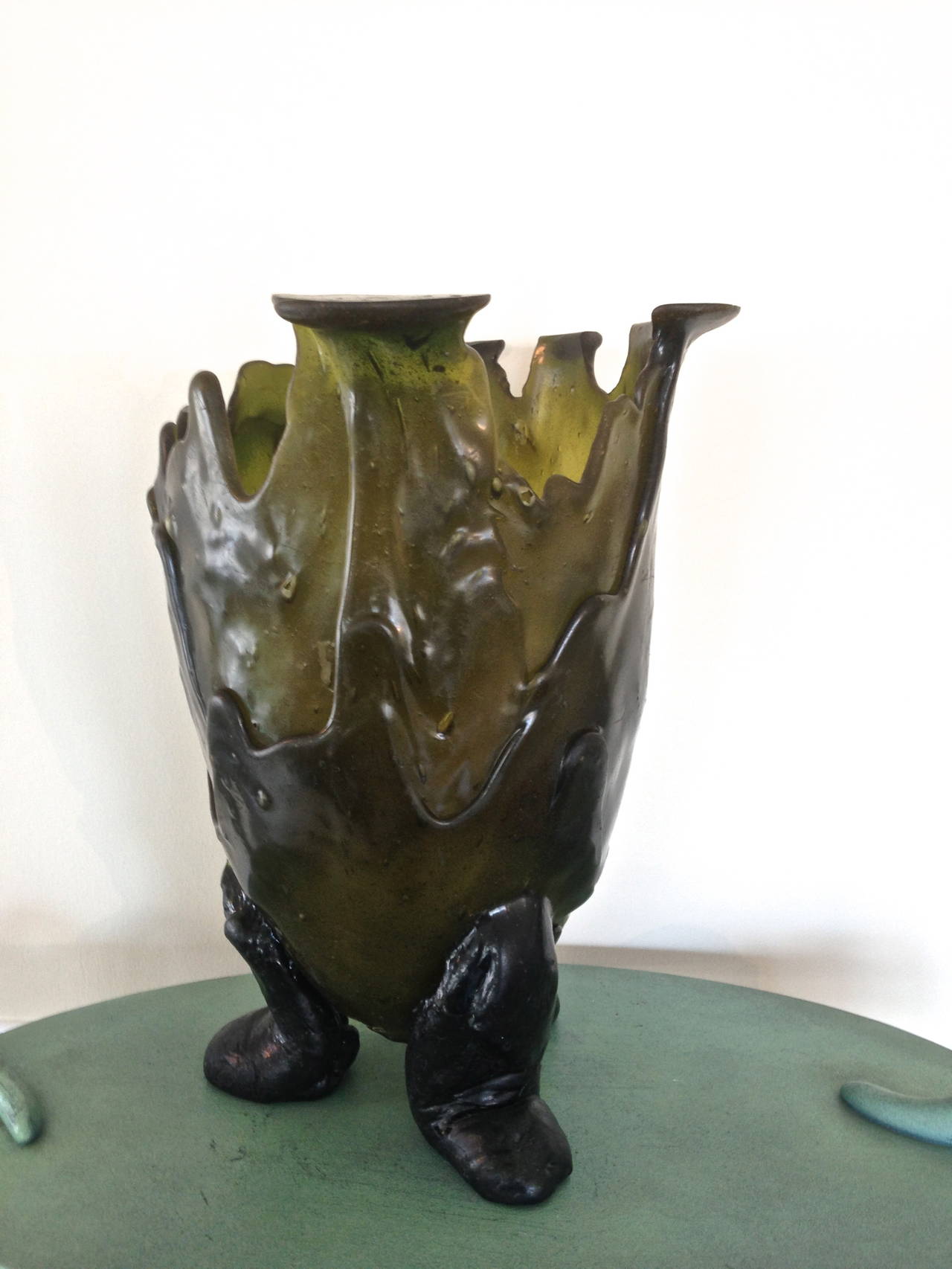 Green Amazonia Vase by Gaetano Pesce for Fish Design, 1990s 3