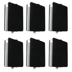 Six French Sconces circa 1985; Style of Charlotte Perriand 9