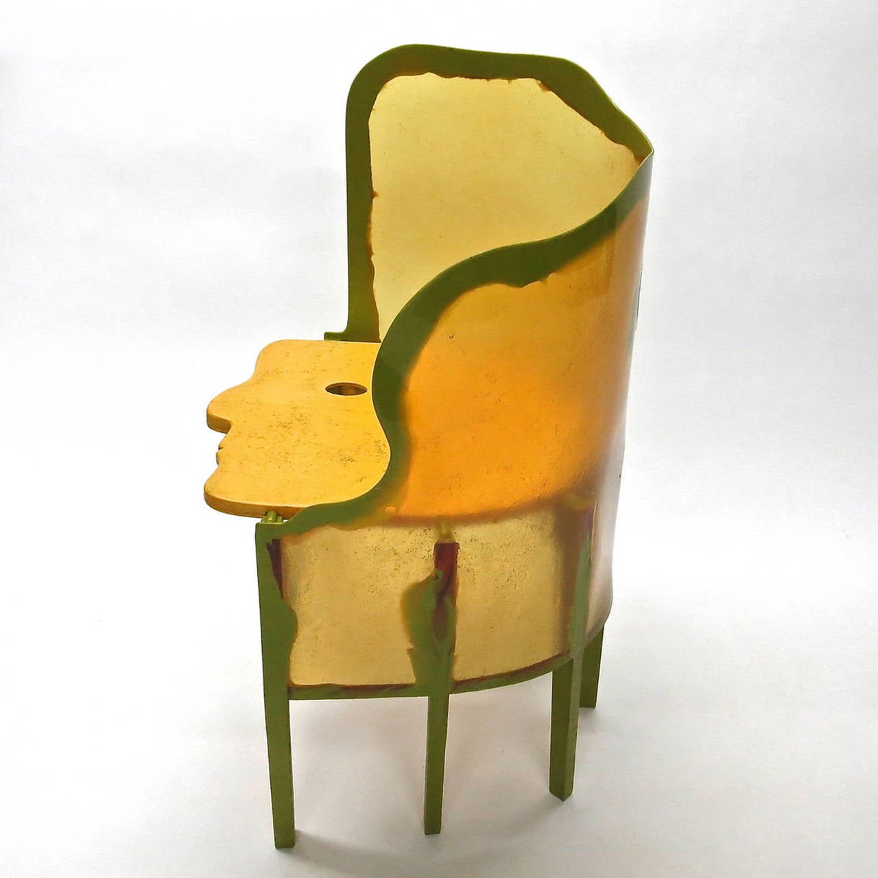Late 20th Century Pair of Open Sky Crosby Chairs by Gaetano Pesce, NYC, 1995