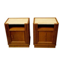 Pair of Night stands French circa 1930