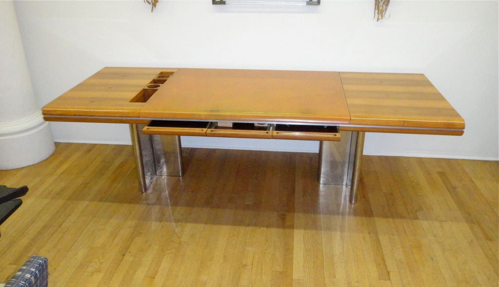 Executive Desk by Hans von Klier for Skipper Italian Circa 1970 1