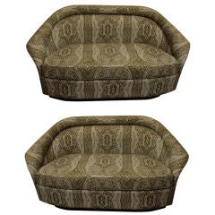 Pair of Love Seats American Circa 1955