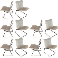 TEN Dining Chairs by Saporiti Italian circa1960