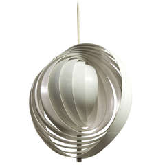 Fixture Original "Moon" Designed By Verner Panton In 1960 Made In Denmark