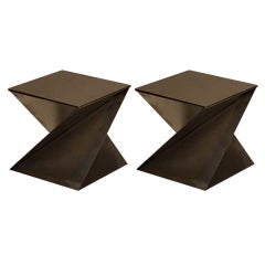Pair of Side/End Tables American Circa 1970