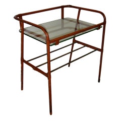 Table by Jacques Adnet France Circa 1950's
